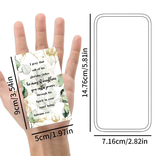 60pcs Bible Verse & Prayer Cards – Mini Scripture Cards for Women